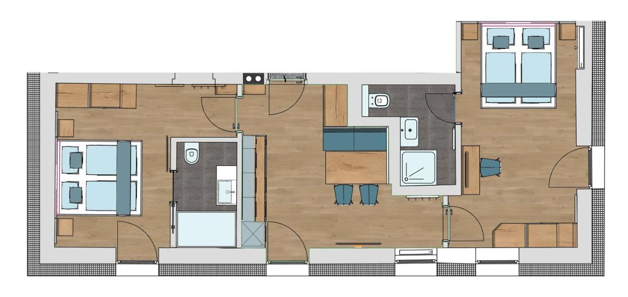 Ferienwohnung Haus Hubertus Galtür Exterior foto