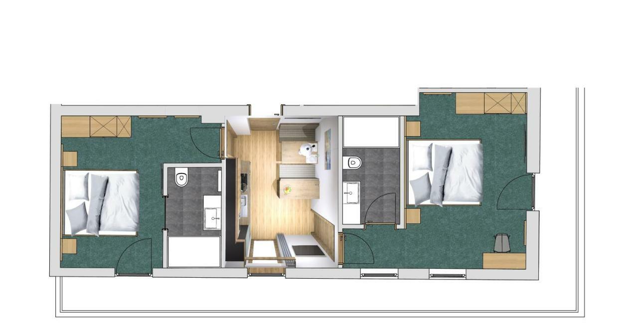 Ferienwohnung Haus Hubertus Galtür Exterior foto